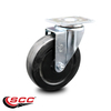 Service Caster 5 Inch Hard Rubber Wheel Swivel Top Plate Caster SCC-20S514-HRS-TP3